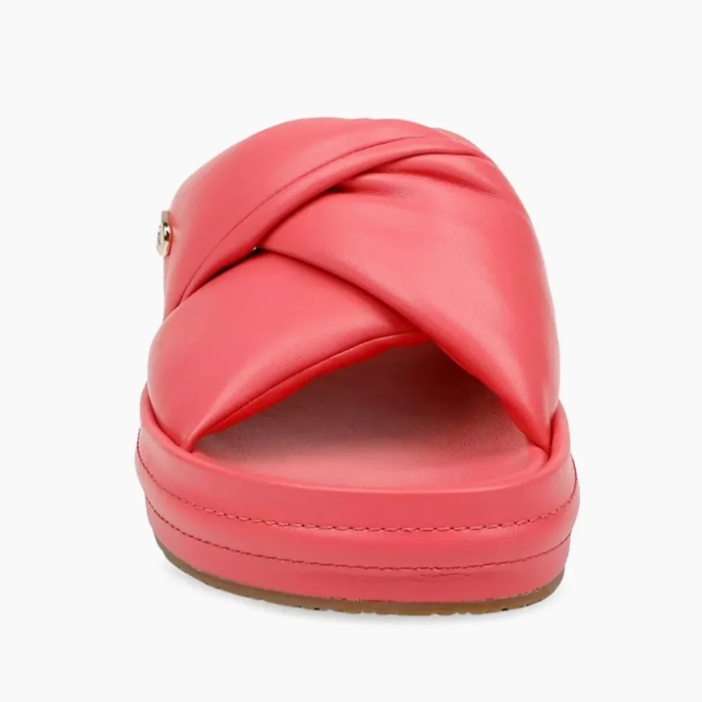 Dee Ocleppo Milan Leather Slides. Sz 7.5 NiB‎